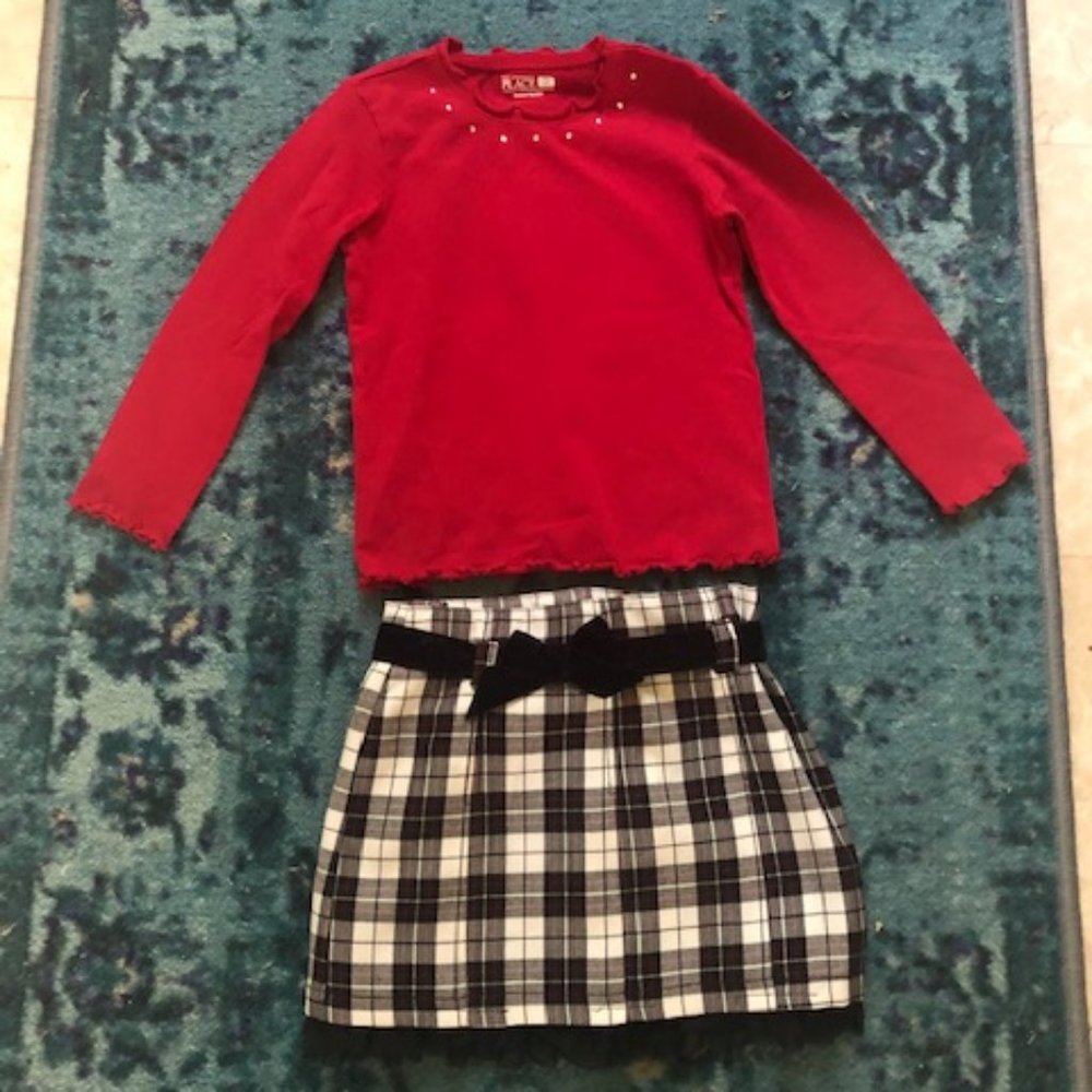 The Children's Place Christmas Outfit Girls 4